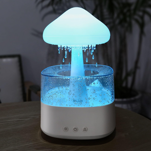 Humidificador Difusor Sonido de Lluvia