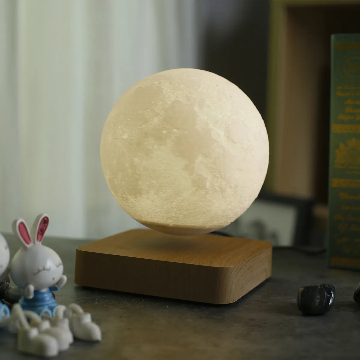 Lámpara de Luna flotante
