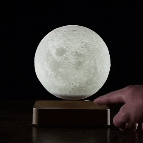 Lámpara de Luna flotante